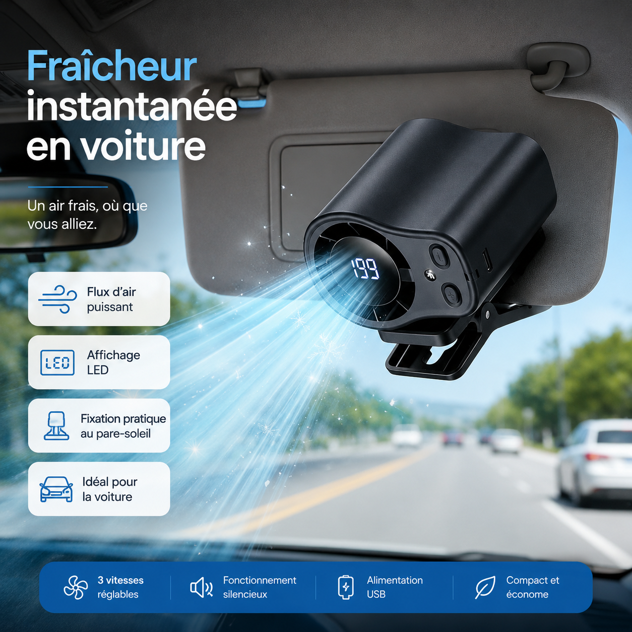 mini ventilateur portable